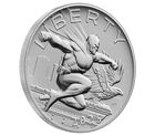 Comic Art 2.5 Ounce Silver Medal &ndash; Batman&trade;, , hi-res